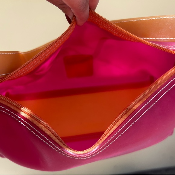 Liz Claiborne vintage baguette style jelly bag - Picture 7 of 10